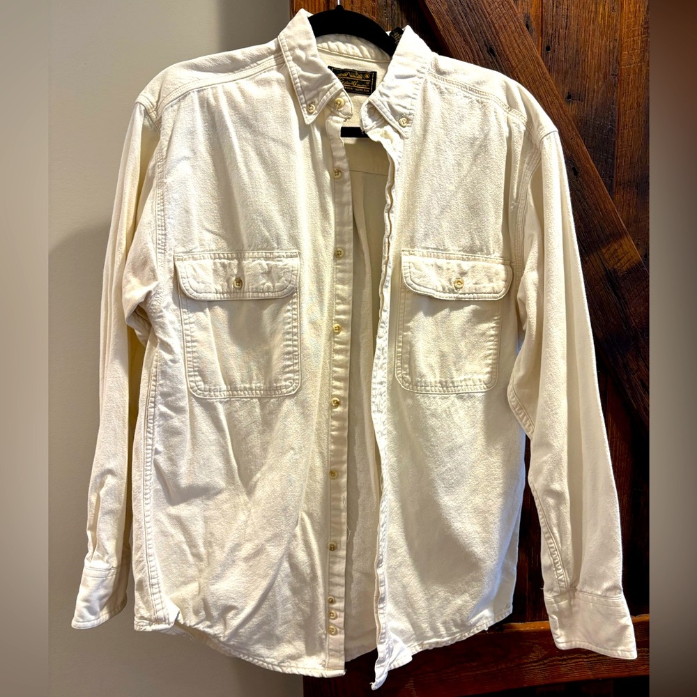 Vintage Eddie Bauer cotton shirt jacket